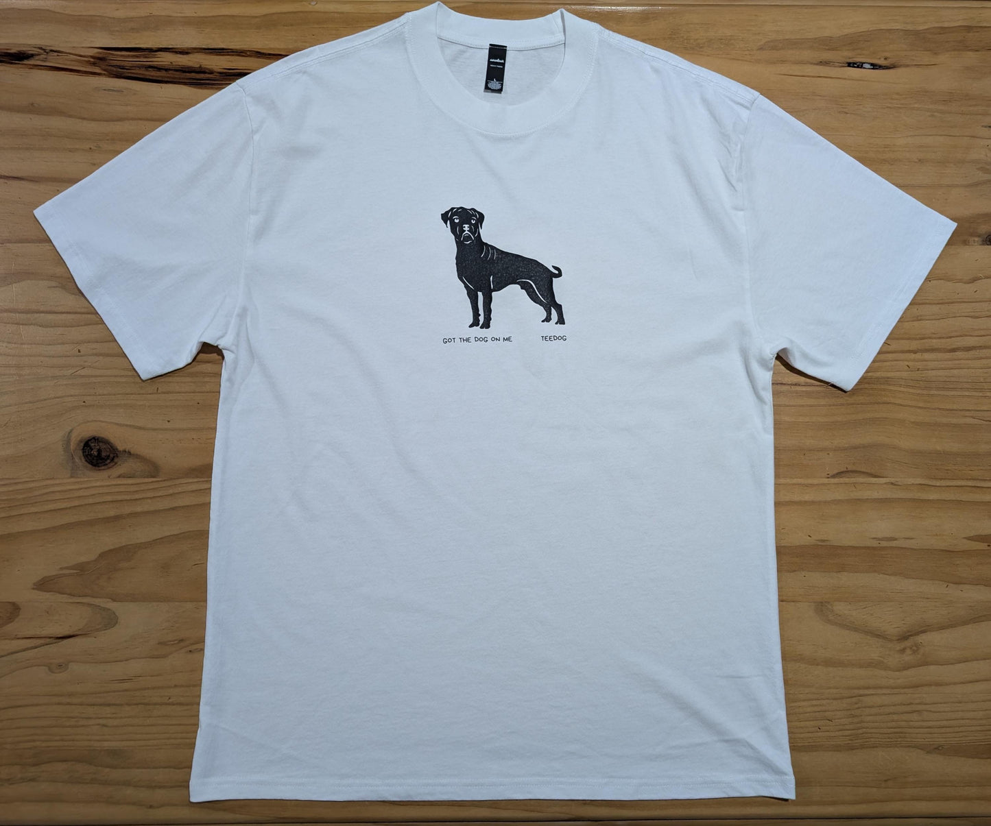 Boxer Dog T-Shirt, Hand Drawn Boxer Illustration, Gift for Dog Lovers, Unisex Cotton Tee, Boxer Mum & Dad Shirt, Hand Printed in Ballarat