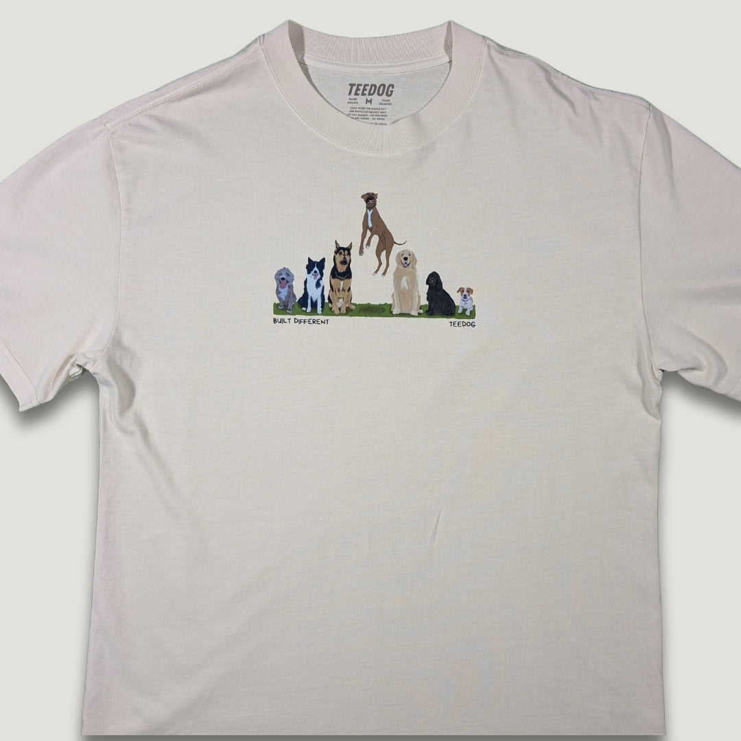 Built Different Dog T-Shirt