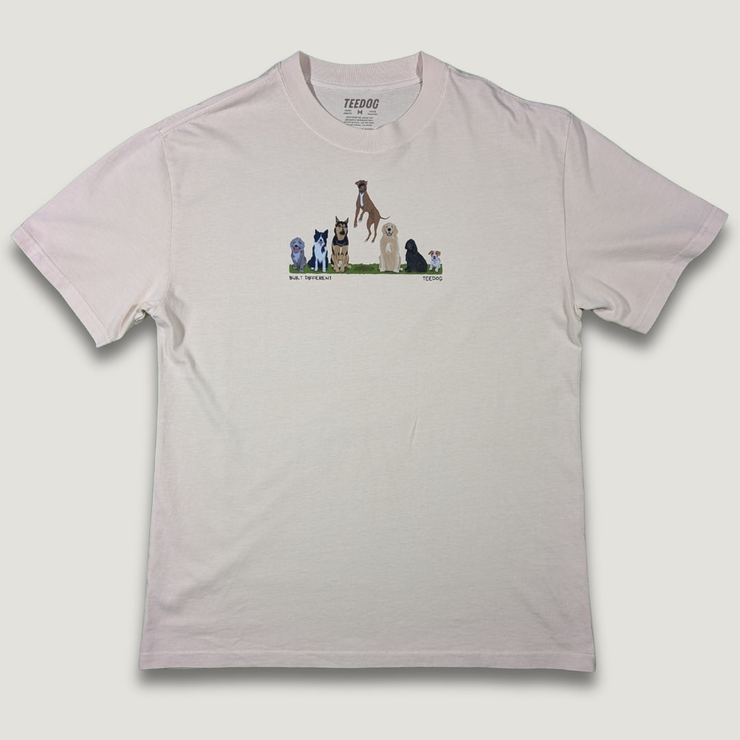 Built Different Dog T-Shirt