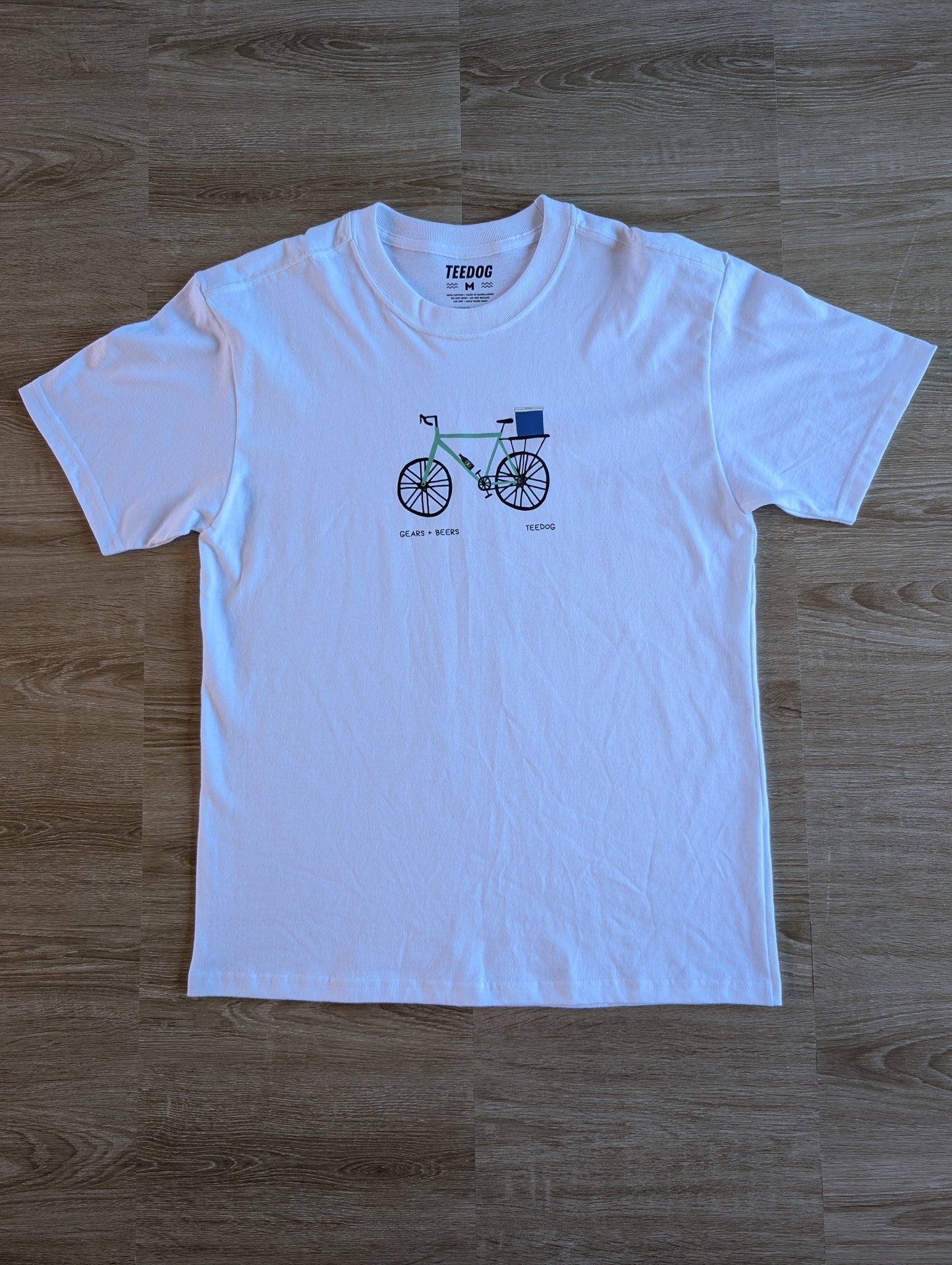 Gears and Beers Cycling T-Shirt