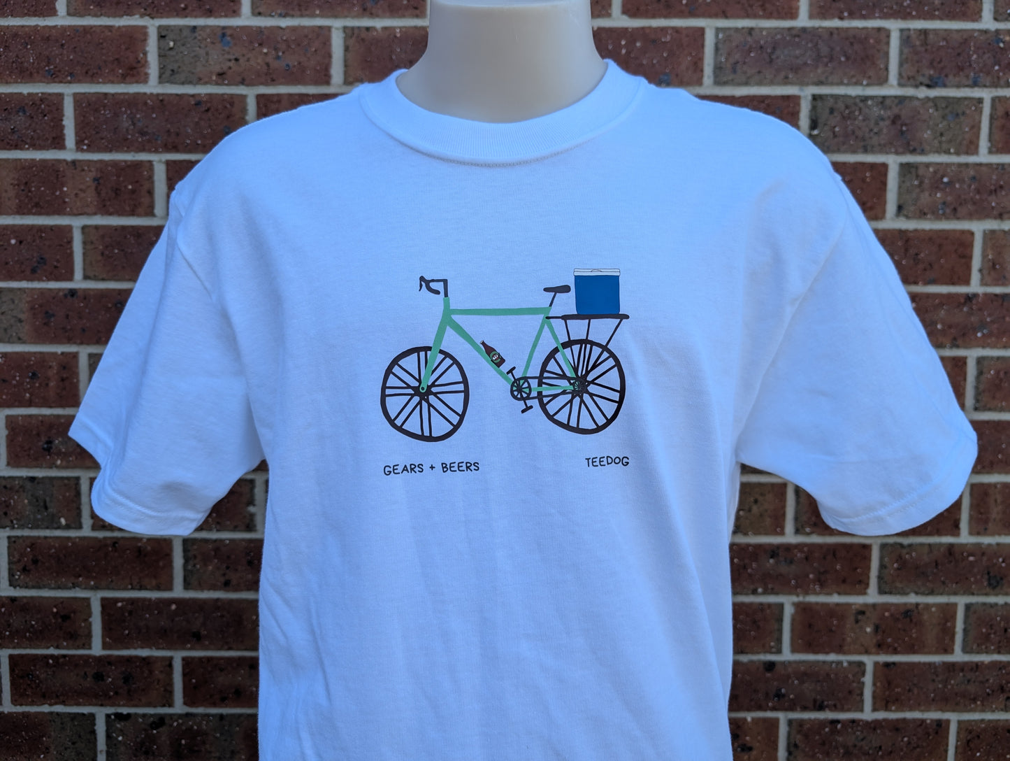 Gears and Beers Cycling T-Shirt