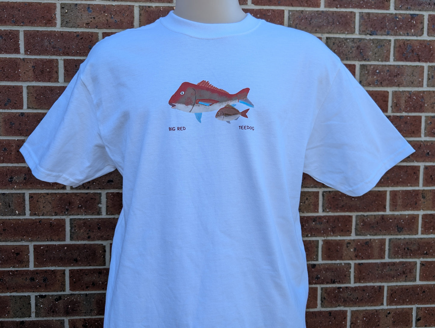 Big Red Snapper Fishing T-Shirt