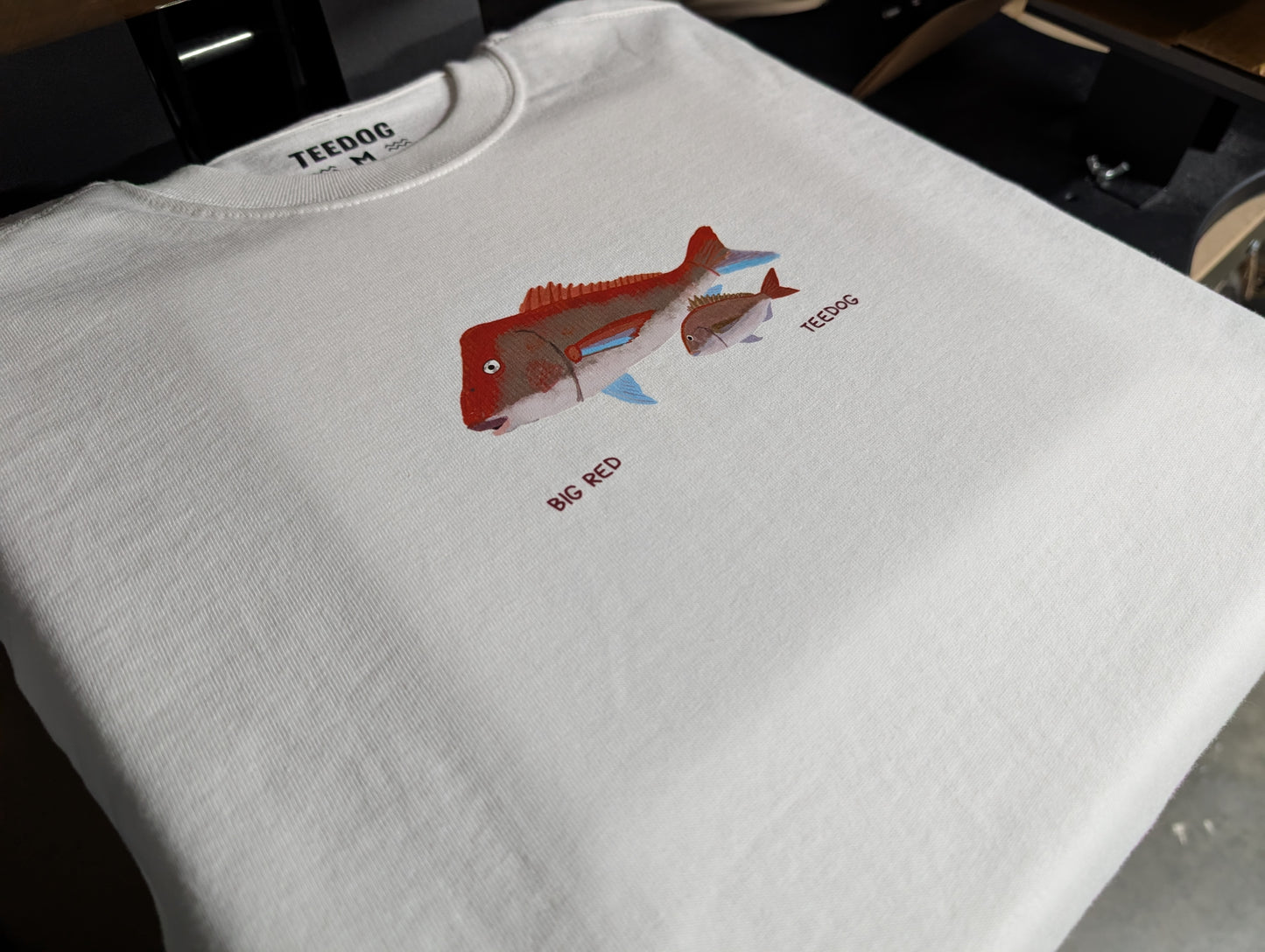 Big Red Snapper Fishing T-Shirt