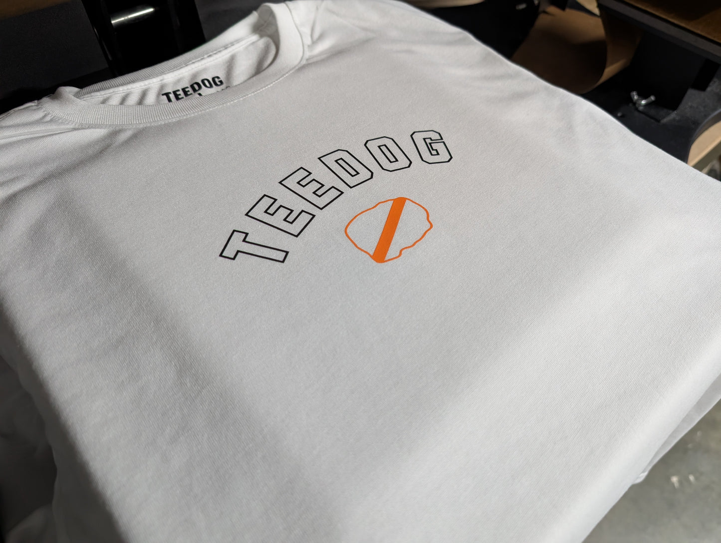 The OG Teedog Running Tee (White)