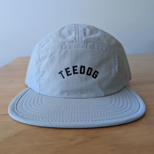 Running Hat, Recycled Nylon, 5 Panel Performance Cap, Retro Running Gear, Lightweight Quick Dry Athletic Hat, Eco-Friendly Sportswear