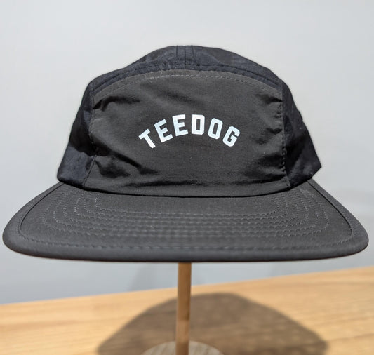 Running Hat, Recycled Nylon, 5 Panel Performance Cap, Retro Running Gear, Lightweight Quick Dry Athletic Hat, Eco-Friendly Sportswear