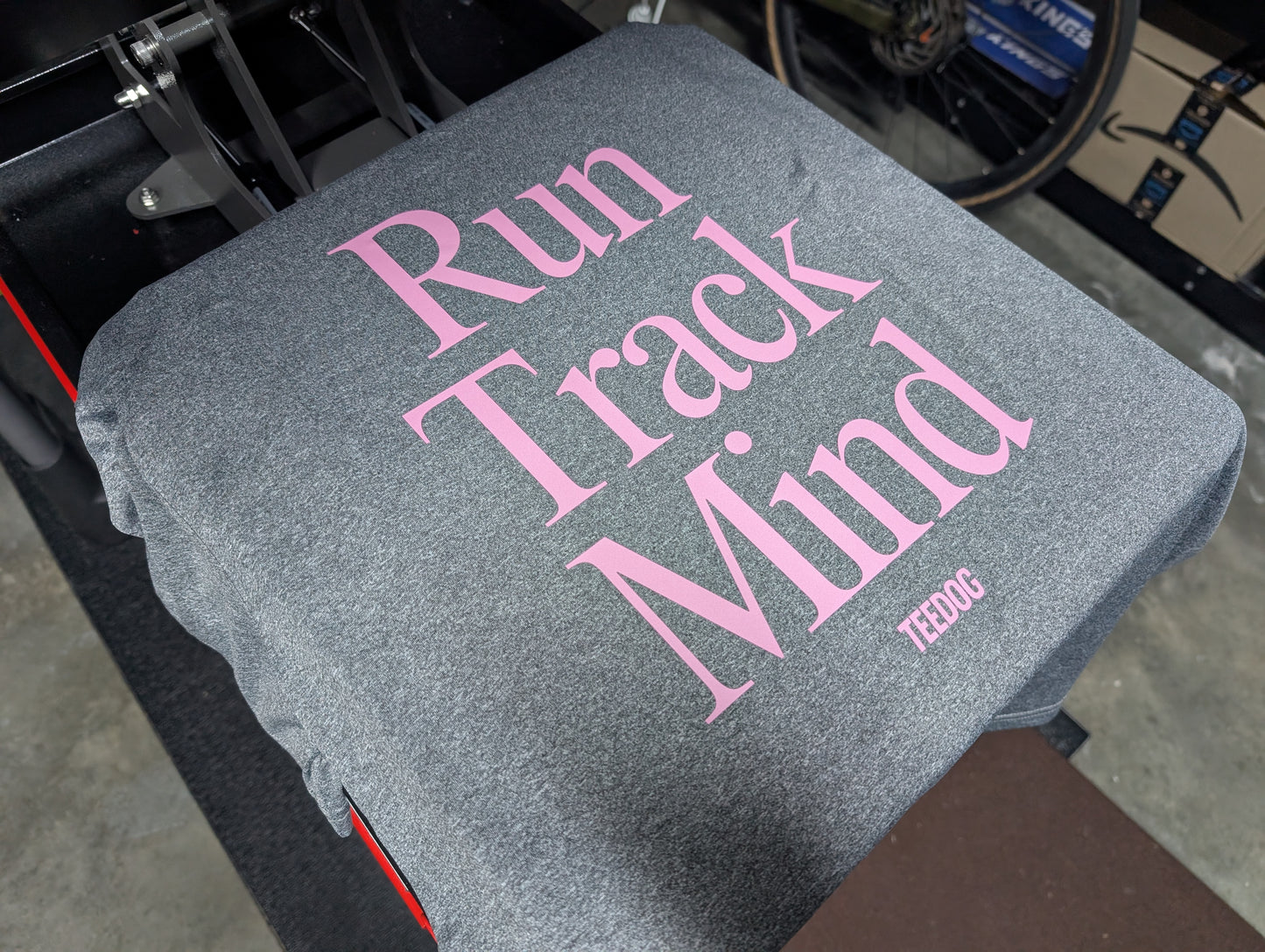 Run Track Mind Ladies Running Tee
